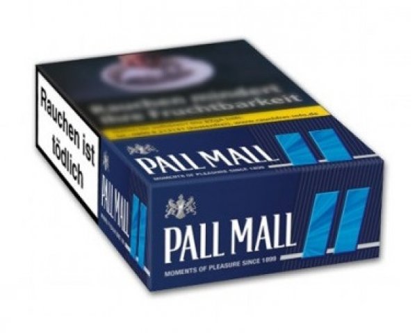 Pall Mall Blue / Blau Zigarettentabak / Stopftabak Dose 5x 40g Kaufen Bei
